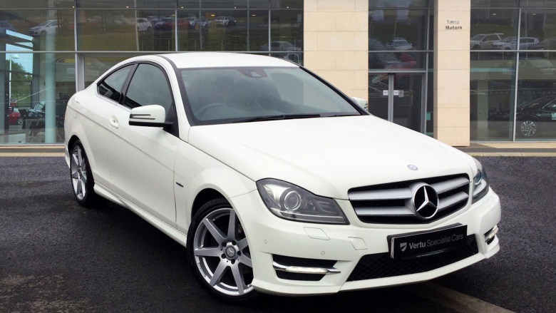 Mercedes-Benz C-Class C180 BlueEFFICIENCY AMG Sport 2dr Petrol Coupe